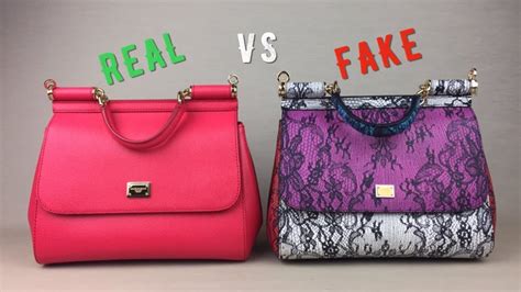 real vs fake dolce gabbana bags